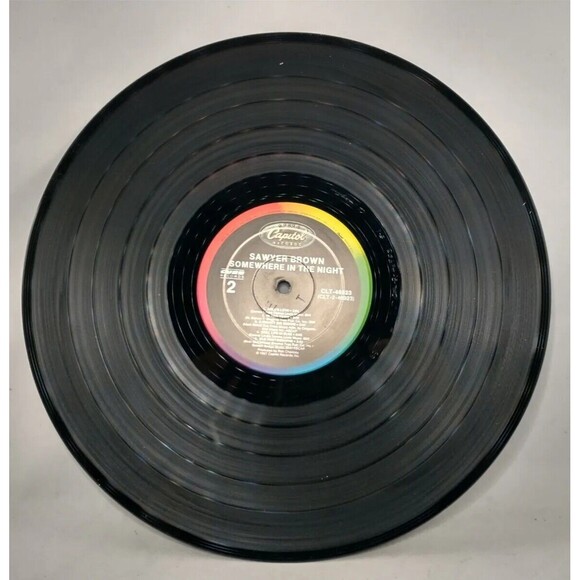 Sawyer Brown "Somewhere In The Night" LP 1987 Record - Capitol CLT 46923 - Picture 6 of 12